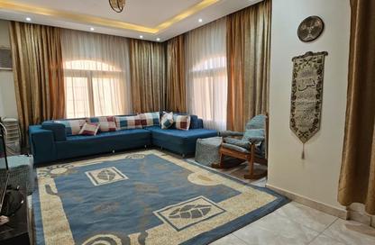 Half Floor - 3 Bedrooms - 2 Bathrooms for rent in Mohamed Naguib Axis - Abou El Houl - New Cairo City - Cairo