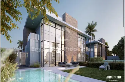 منزل مزدوج - 3 غرف نوم - 4 حمامات للبيع في VAHA من شركة الكرمة للتطوير العقاري - مدينة زايد الجديدة - الشيخ زايد - الجيزة