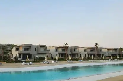 Twin House - 3 Bedrooms - 3 Bathrooms for sale in Azha North - Ras Al Hekma - North Coast