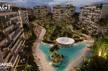 Apartment - 3 Bedrooms - 2 Bathrooms for sale in Sage Lakes Residence - New Capital City - Cairo