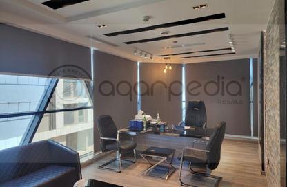 Office Space - 1 Bedroom - 1 Bathroom for rent in Cairo Business Plaza - North Teseen St. - The 5th Settlement - New Cairo City - Cairo