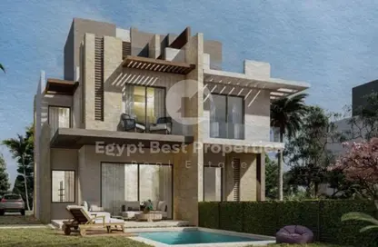 شقة - 2 غرف نوم - 2 حمامات للبيع في جاردن ليكس - كمبوندات 6 أكتوبر - مدينة 6 أكتوبر - الجيزة