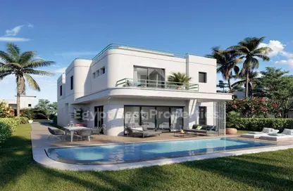 فيلا - 4 غرف نوم - 6 حمامات للبيع في چون - راس الحكمة - الساحل الشمالي