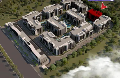 Apartment - 2 Bedrooms - 2 Bathrooms for sale in ZAT - Hadayek October - 6 October City - Giza