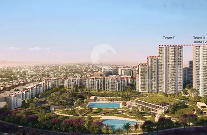 شقق فندقية - 2 غرف نوم - 2 حمامات للبيع في زيد إيست - كمبوندات التجمع الخامس - التجمع الخامس - مدينة القاهرة الجديدة - القاهرة