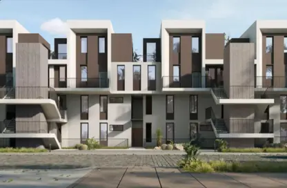 Twin House - 4 Bedrooms - 5 Bathrooms for sale in Solana - New Zayed City - Sheikh Zayed City - Giza