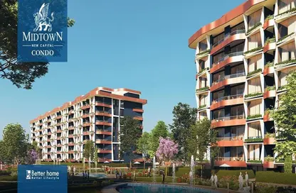 Apartment - 3 Bedrooms - 3 Bathrooms for sale in Midtown Condo - New Capital Compounds - New Capital City - Cairo