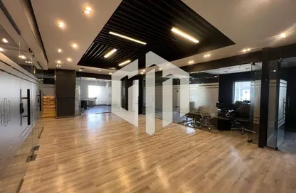 Office Space - 1 Bedroom - 1 Bathroom for rent in Bank Center Street - South Teseen St. - The 5th Settlement - New Cairo City - Cairo