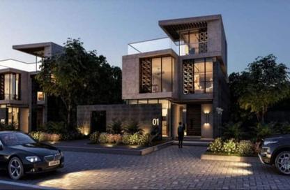 Townhouse - 4 - 4 for sale in The brooks - El Katameya Compounds - El Katameya - New Cairo City - Cairo
