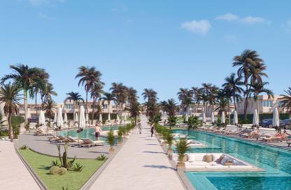 Chalet - 2 Bedrooms - 2 Bathrooms for sale in Hacienda West - Ras Al Hekma - North Coast Chalet - 2 Bedrooms - 2 Bathrooms for sale in Hacienda West - Ras Al Hekma - North Coast