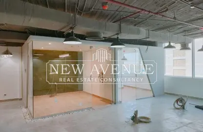 Office Space - 3 Bedrooms - 2 Bathrooms for rent in Bank Center Street - South Teseen St. - The 5th Settlement - New Cairo City - Cairo