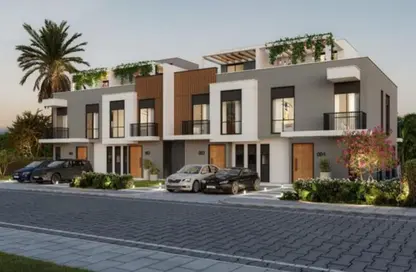 Townhouse - 3 Bedrooms - 4 Bathrooms for sale in Lake West - Sheikh Zayed Compounds - Sheikh Zayed City - Giza