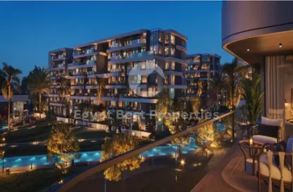 Hotel Apartment - 3 Bedrooms - 3 Bathrooms for sale in Aljazi Marriott Residences - Mohamed Naguib Axis - North Investors Area - New Cairo City - Cairo