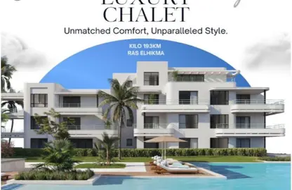 Chalet - 2 Bedrooms - 2 Bathrooms for sale in June - Ras Al Hekma - North Coast