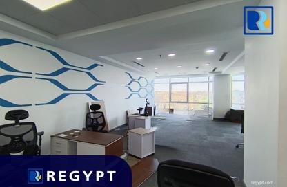 Office Space - Studio - 2 Bathrooms for rent in V90 - North Teseen St. - The 5th Settlement - New Cairo City - Cairo