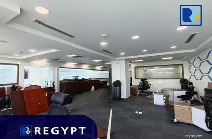 Office Space - Studio - 2 Bathrooms for rent in V90 - North Teseen St. - The 5th Settlement - New Cairo City - Cairo