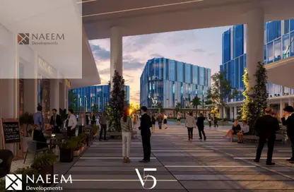 Office Space - 1 Bedroom - 1 Bathroom for sale in Smart Village - Cairo Alexandria Desert Road - 6 October City - Giza