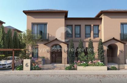 Twin House - 4 Bedrooms - 3 Bathrooms for sale in Village West - Sheikh Zayed Compounds - Sheikh Zayed City - Giza