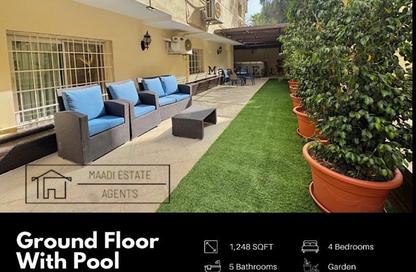 Duplex - 4 Bedrooms - 4 Bathrooms for rent in Sarayat Al Maadi - Hay El Maadi - Cairo