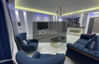 Apartment - 2 Bedrooms - 1 Bathroom for rent in El Rehab Extension - Al Rehab - New Cairo City - Cairo