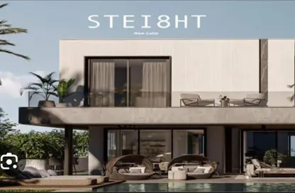 فيلا - 5 غرف نوم - 7 حمامات للبيع في ستيت - التجمع الاول - مدينة القاهرة الجديدة - القاهرة