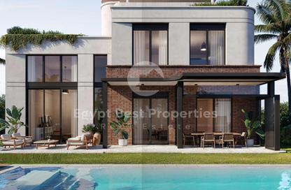 Villa - 4 - 5 for sale in Crescent Walk - 5th Settlement Compounds - The 5th Settlement - New Cairo City - Cairo