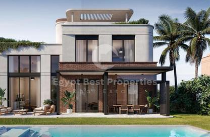 Villa - 4 - 5 for sale in Crescent Walk - 5th Settlement Compounds - The 5th Settlement - New Cairo City - Cairo