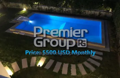 Twin House - 4 Bedrooms - 4 Bathrooms for rent in Cairo Festival City - North Investors Area - New Cairo City - Cairo