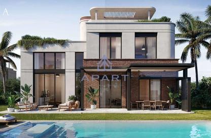 Villa - 4 Bedrooms - 4 Bathrooms for sale in Crescent Walk - 5th Settlement Compounds - The 5th Settlement - New Cairo City - Cairo