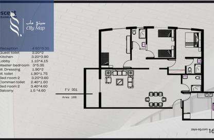 Apartment - 3 Bedrooms - 2 Bathrooms for sale in Dream Land St. - Dream Land - Al Wahat Road - 6 October City - Giza