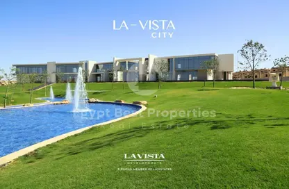 Townhouse - 4 Bedrooms - 5 Bathrooms for sale in La Vista City - New Capital Compounds - New Capital City - Cairo