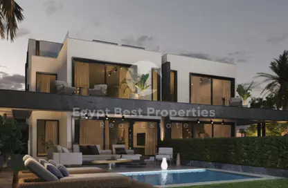 Twin House - 4 Bedrooms - 4 Bathrooms for sale in Stei8ht - The 1st Settlement - New Cairo City - Cairo