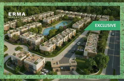 Twin House - 3 Bedrooms - 4 Bathrooms for sale in Park Valley - Sheikh Zayed Compounds - Sheikh Zayed City - Giza