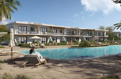 شاليه - 2 غرف نوم - 2 حمامات للبيع في دايركشن وايت - راس الحكمة - الساحل الشمالي شاليه - 2 غرف نوم - 2 حمامات للبيع في دايركشن وايت - راس الحكمة - الساحل الشمالي