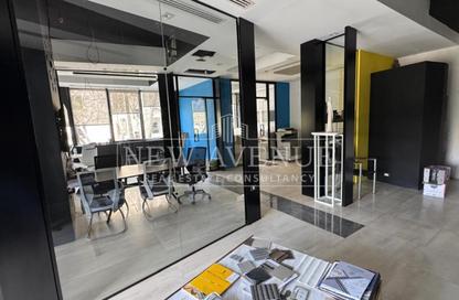 Office Space - Studio - 1 Bathroom for rent in The Water Way - North Investors Area - New Cairo City - Cairo