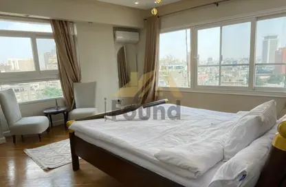 Duplex - 3 Bedrooms - 3 Bathrooms for rent in Ibn Zinky St. - Zamalek - Cairo