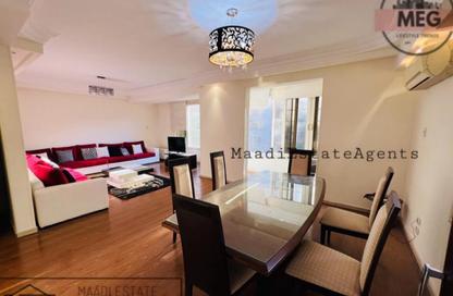 Apartment - 3 Bedrooms - 3 Bathrooms for rent in Street 218 - Degla - Hay El Maadi - Cairo Apartment - 3 Bedrooms - 3 Bathrooms for rent in Street 218 - Degla - Hay El Maadi - Cairo