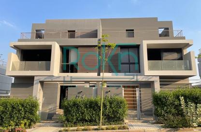Twin House - 4 Bedrooms - 4 Bathrooms for sale in Patio Al Zahraa - Sheikh Zayed Compounds - Sheikh Zayed City - Giza