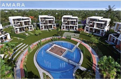 Apartment - 3 Bedrooms - 3 Bathrooms for sale in Amara - El Lotus - New Cairo City - Cairo Apartment - 3 Bedrooms - 3 Bathrooms for sale in Amara - El Lotus - New Cairo City - Cairo