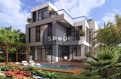 Twin House - 4 Bedrooms - 4 Bathrooms for sale in Saada Compound - New Cairo City - Cairo