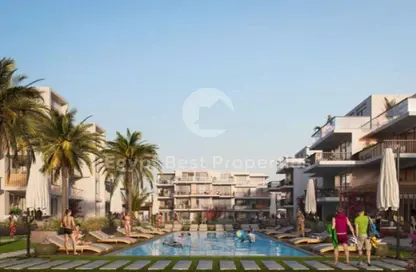 شقق فندقية - 3 غرف نوم - 3 حمامات للبيع في راملا - راس الحكمة - الساحل الشمالي