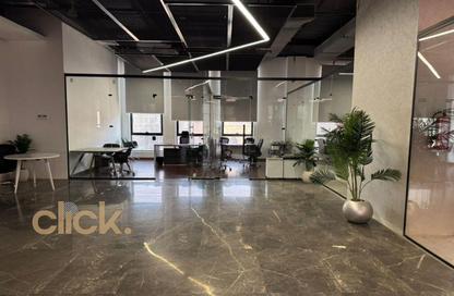 Full Floor - Studio - 5 Bathrooms for rent in Mohamed Naguib Axis - North Investors Area - New Cairo City - Cairo