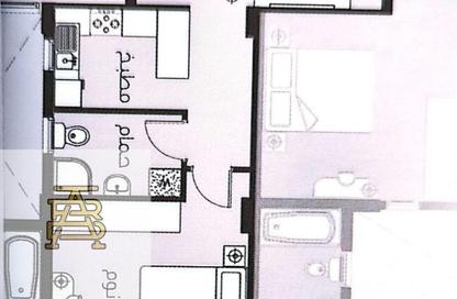 Apartment - 1 Bedroom - 1 Bathroom for sale in B8 - Madinaty - Cairo