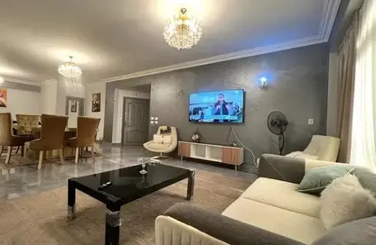 Apartment - 3 Bedrooms - 3 Bathrooms for rent in American University Housing District - 5th Settlement Compounds - The 5th Settlement - New Cairo City - Cairo