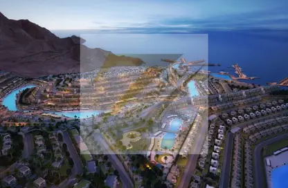 Apartment - 3 Bedrooms - 3 Bathrooms for sale in IL Monte Galala - Al Ain Al Sokhna - Suez