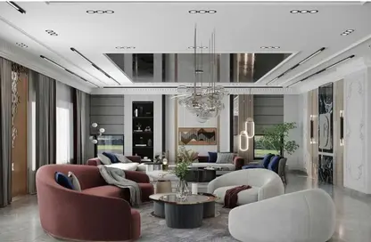 Townhouse - 5 Bedrooms - 4 Bathrooms for sale in Palm Hills October - Cairo Alexandria Desert Road - 6 October City - Giza