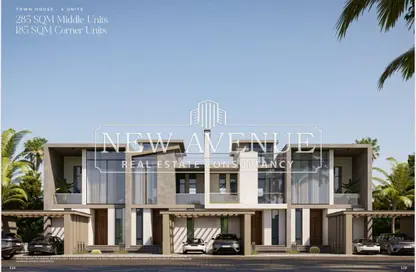 فيلا - 3 غرف نوم - 3 حمامات للبيع في كومباوند سعاده - مدينة القاهرة الجديدة - القاهرة