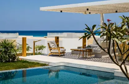 شاليه - 2 غرف نوم - 2 حمامات للبيع في المصيف - راس الحكمة - الساحل الشمالي