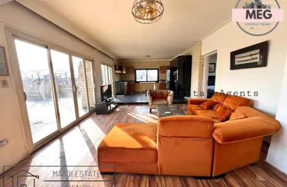 Penthouse - 2 Bedrooms - 2 Bathrooms for rent in Street 214 - Degla - Hay El Maadi - Cairo