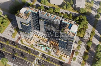 Office Space - Studio for sale in 6ixty iconic tower - Financial District - New Capital City - Cairo